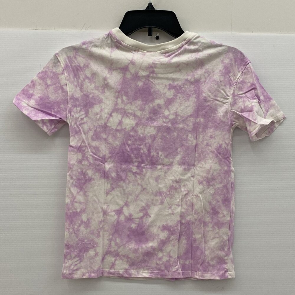 NWT Cat & Jack Girls Purple Tie Dye T-shirt, Size M